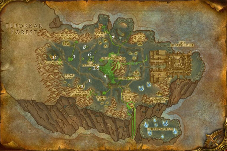 Alliance Leveling Guide Shadowmoon Valley Level Tbc