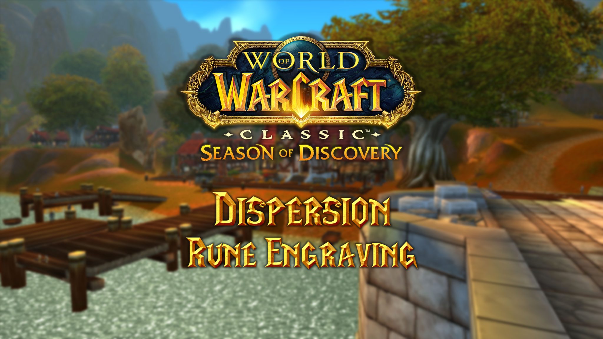 Dispersion Rune Season Of Discovery SoD Warcraft Tavern