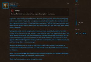 Blizzard Is Looking Into The Honor Calculation Bug