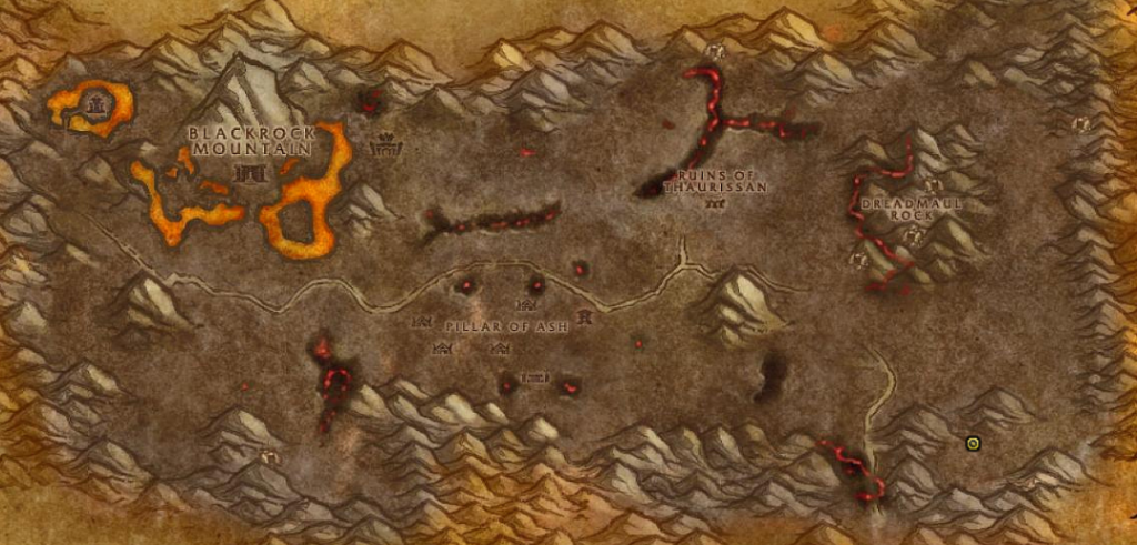 Classic Wow Onyyxia's Lair Attunement Guide Helendis Riverborn Map