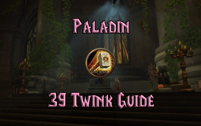 Wow Classic Paladin Guides Warcraft Tavern