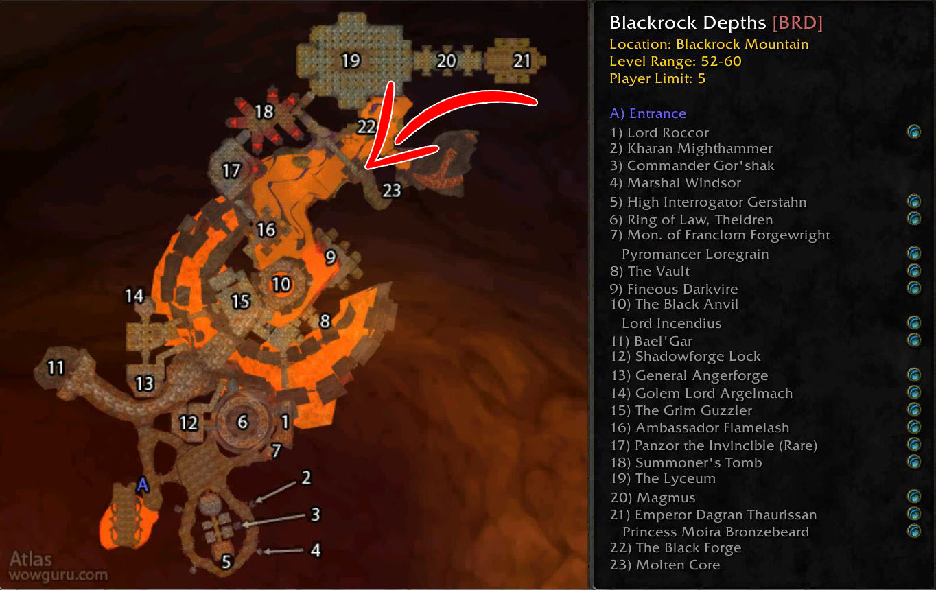 Blackrock depths guide