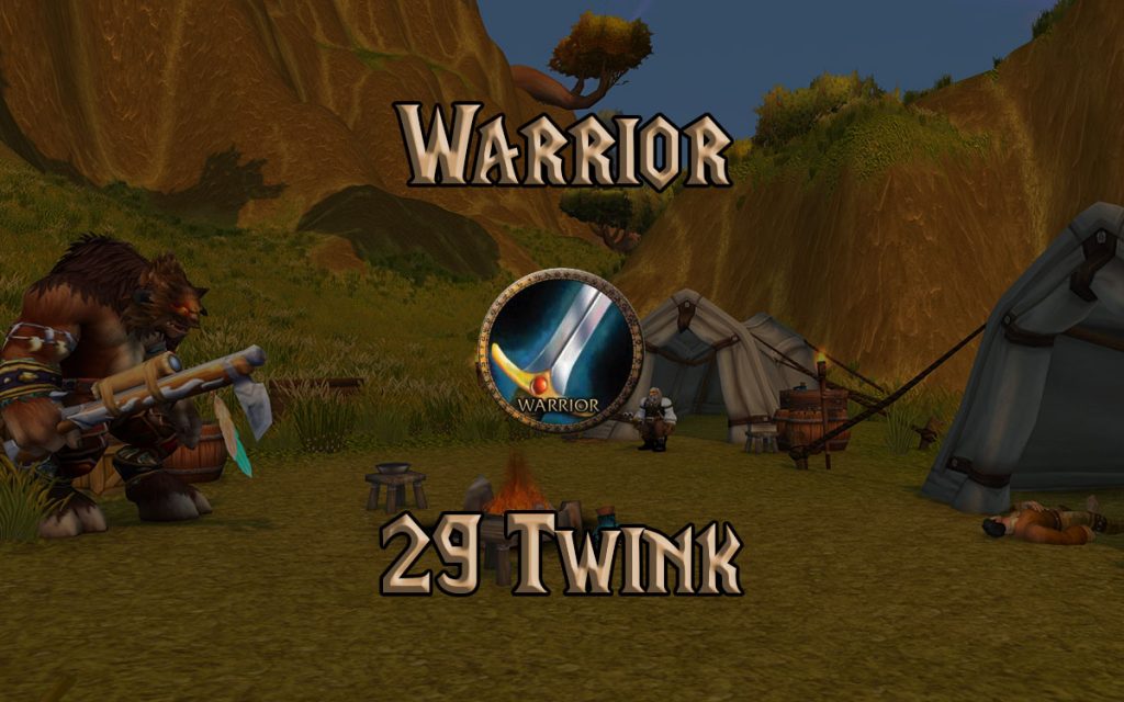 Wow Classic Level 29 Twink Warrior Guide Warcraft Tavern