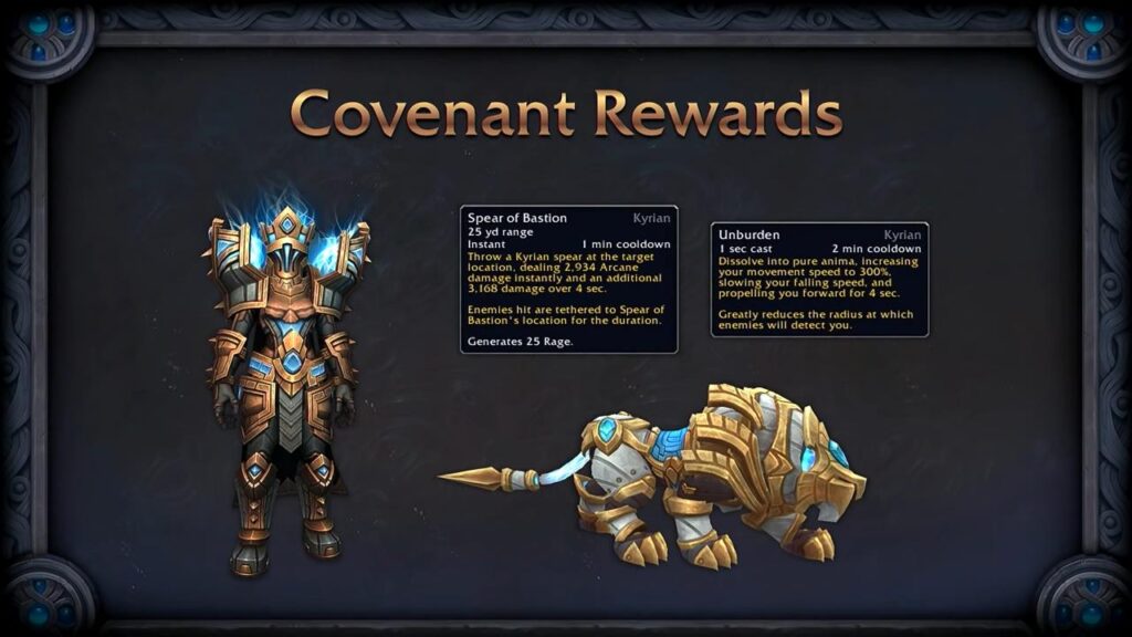 WoW Shadowlands Covenants Guide - World Of Warcraft The War Within ...