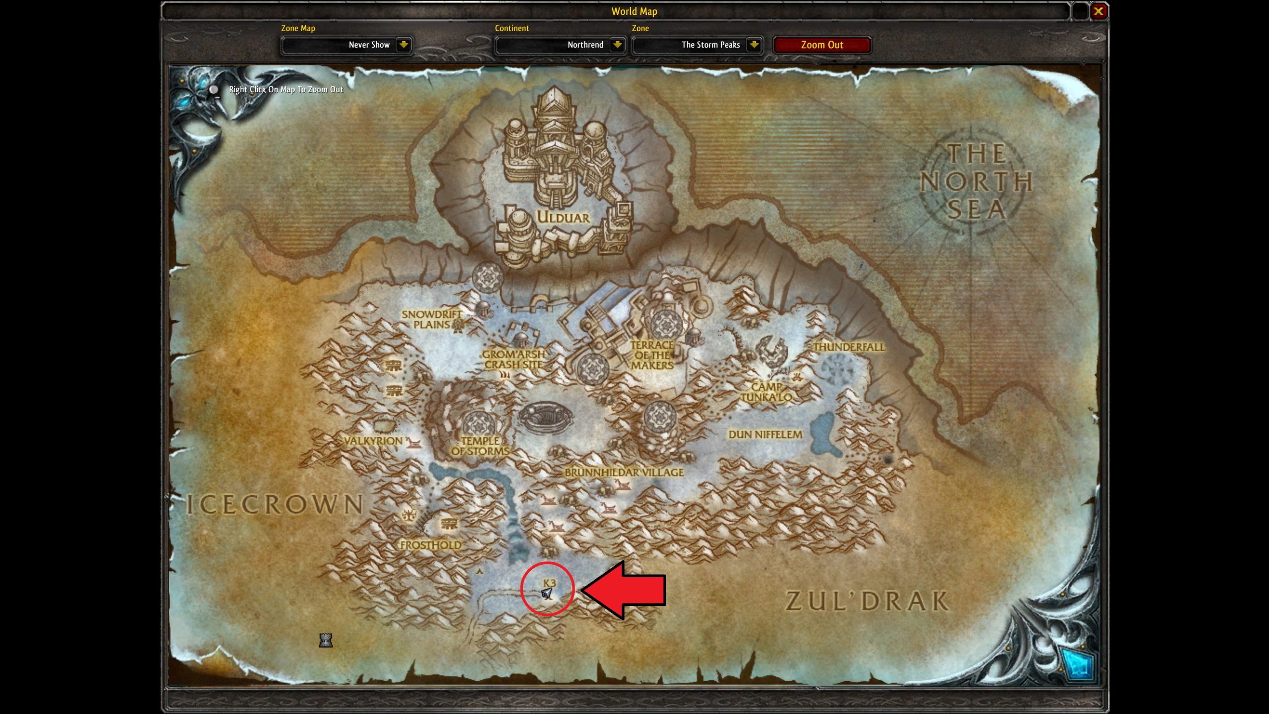 World Of Warcraft Classic💠WOTLK Pre Patch Flying Trainer Location