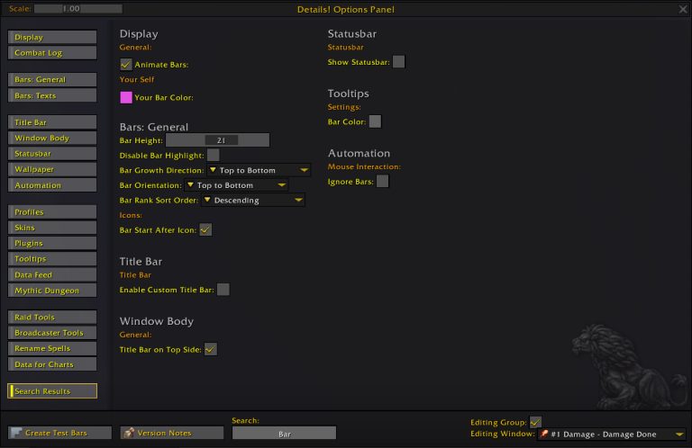 Details Damage Meter Addon Guide World Of Warcraft The War Within   Details Damage Meter Addon Options Search Results 768x498 