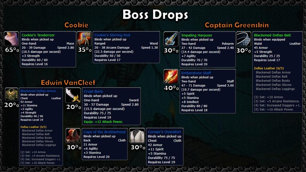 classic deadmines boss loot 2