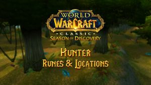 Hunter Runes & Locations – Season of Discovery (SoD)