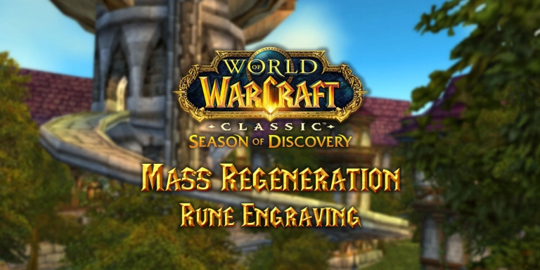 Mass Regeneration Rune – Season of Discovery (SoD) - Warcraft Tavern