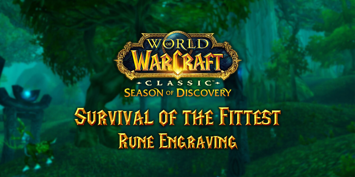 Survival of the Fittest Rune - Season of Discovery (SoD)