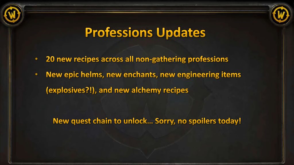 Phase 2 Profession Updates - Season of Discovery - Warcraft Tavern