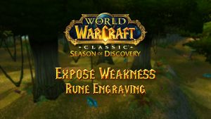 Expose Weakness Rune – Season of Discovery (SoD)