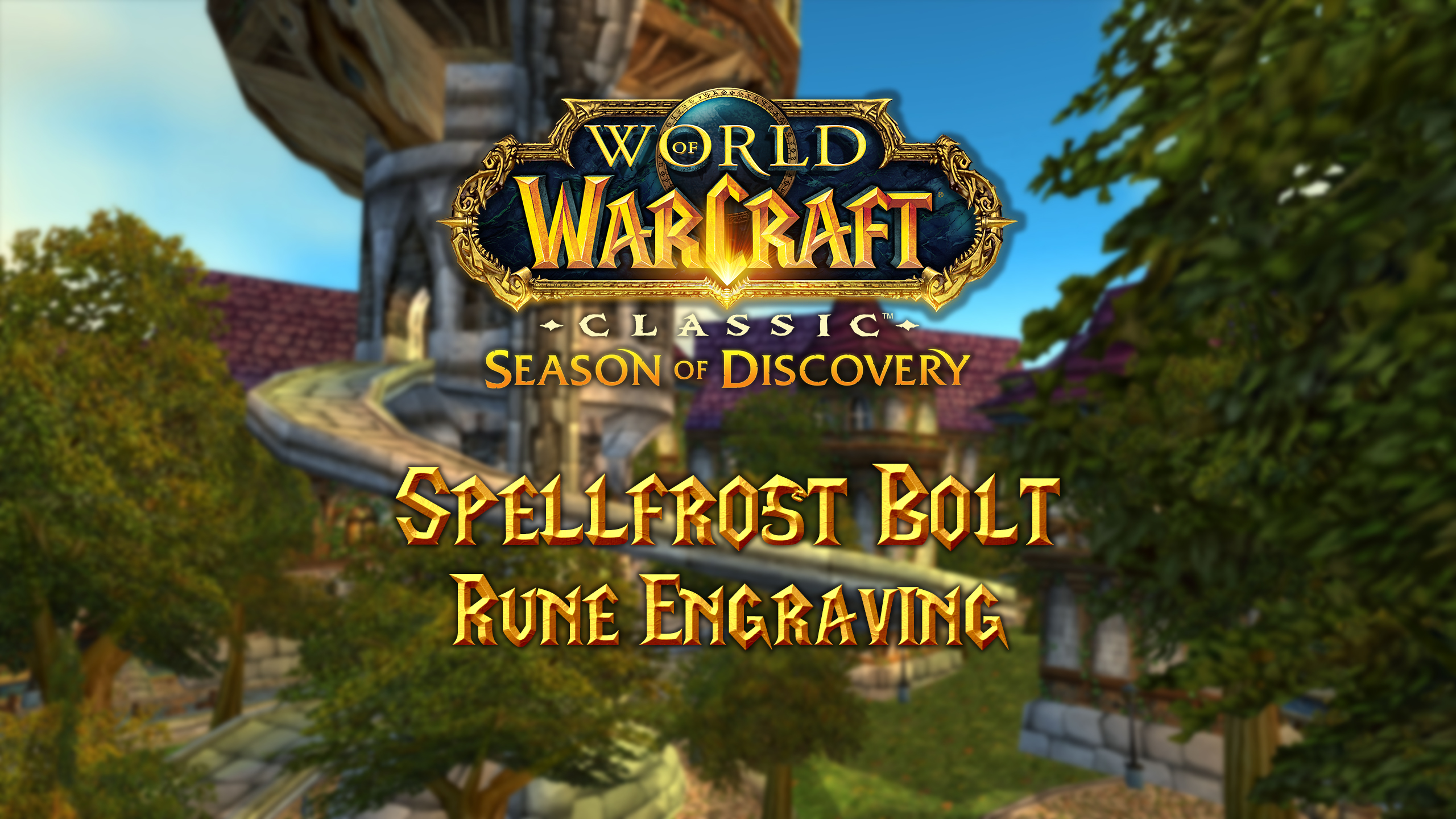 Spellfrost Bolt Rune – Season of Discovery (SoD)