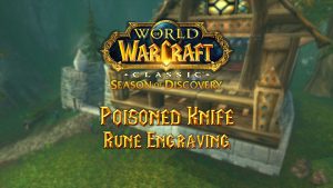 Poisoned Knife Rune – Season of Discovery (SoD)