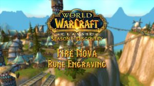 Fire Nova Rune – Season of Discovery (SoD)