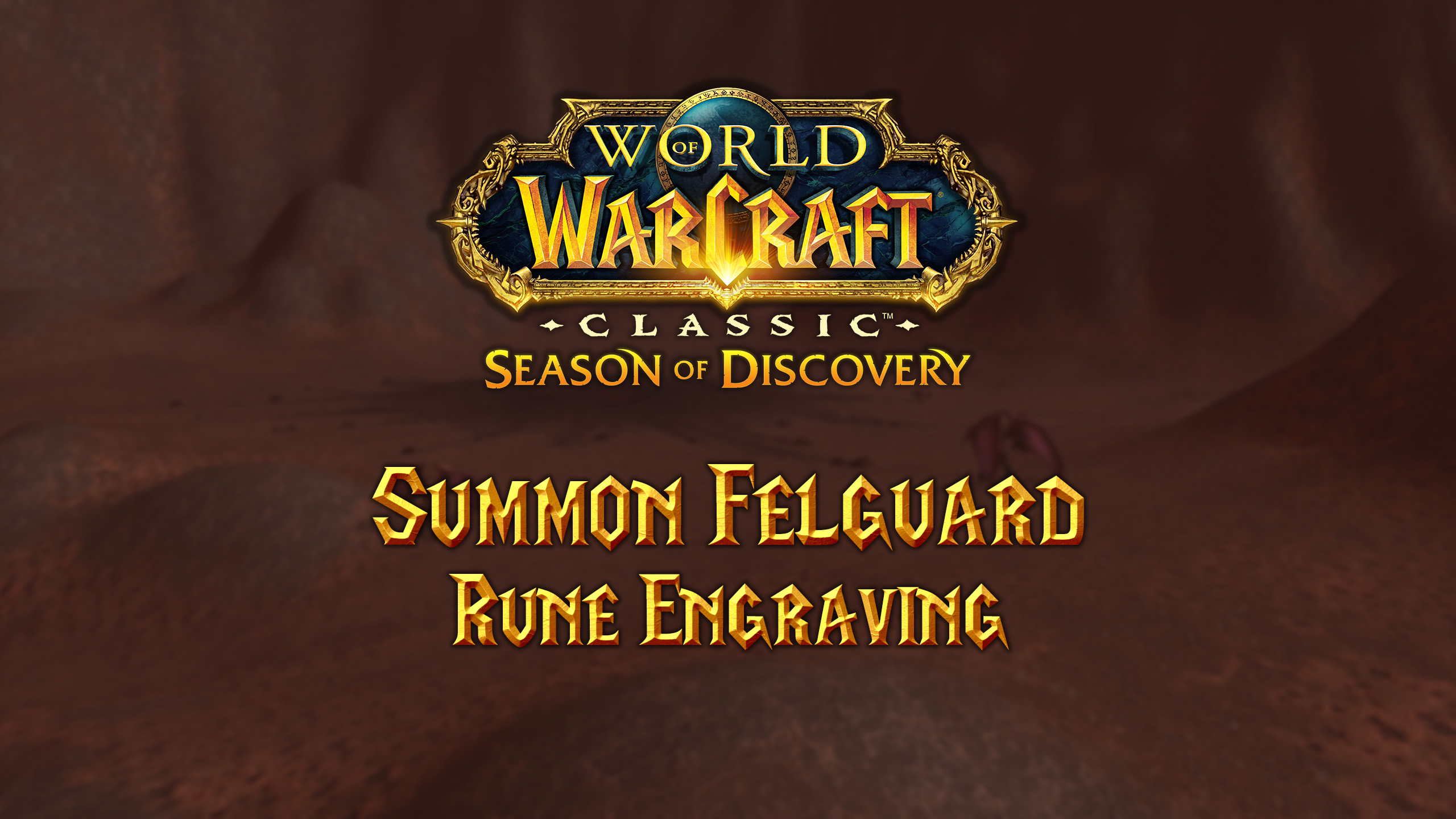 Summon Felguard Rune – Season of Discovery (SoD)