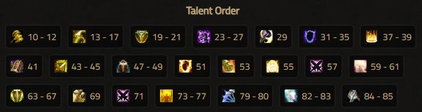 cataclysm protection paladin leveling build order