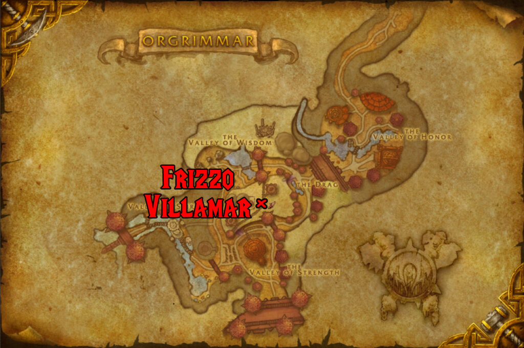 frizzo villamar location cataclysm orgrimmar map