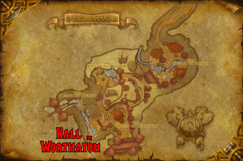 kall worthaton cataclysm map