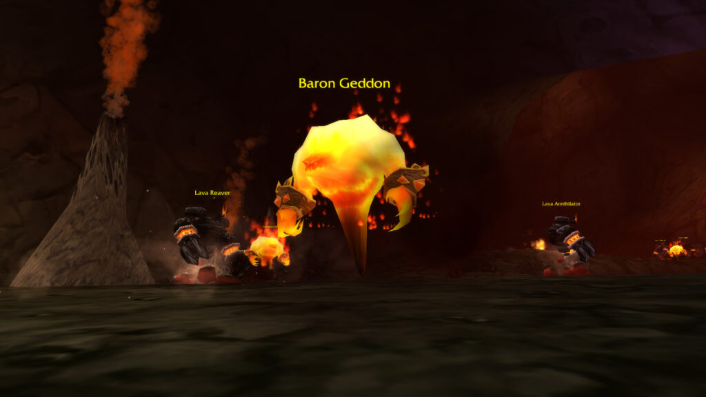 baron geddon molten core Left Half Bindings of the Windseeker