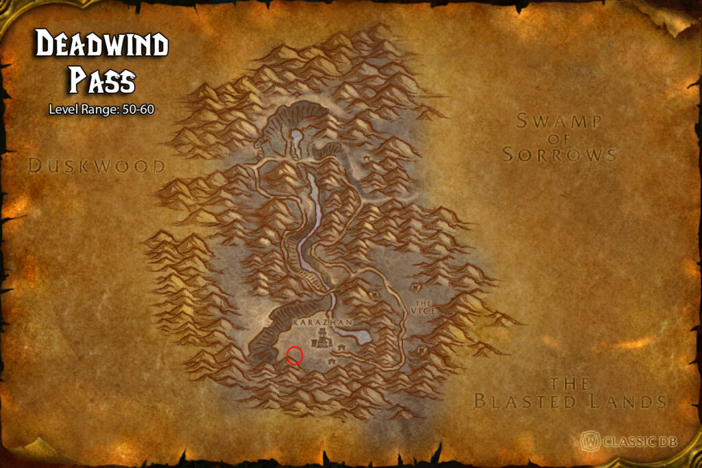 deadwind pass chapel location sod phase 4 priest racials server wide unlock