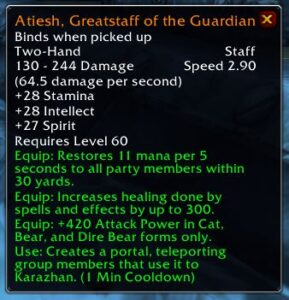 Atiesh Legendary Staff Guide – Season of Discovery (SoD) & Classic Era ...