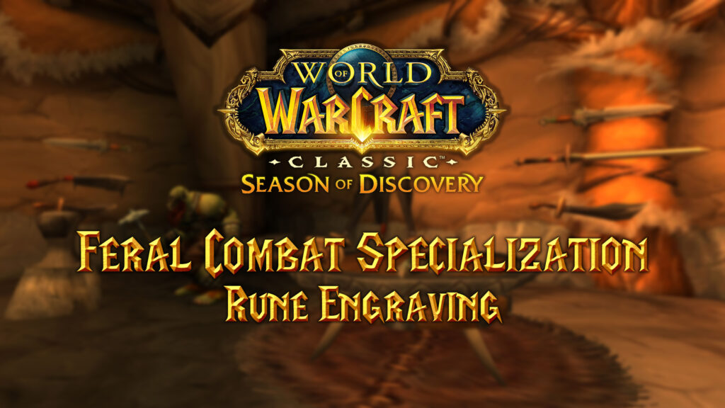 Feral Combat Specialization Rune – Season of Discovery (SoD)