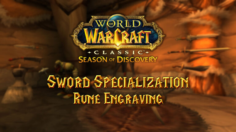 Sword Specialization Rune – Season of Discovery (SoD) - Warcraft Tavern