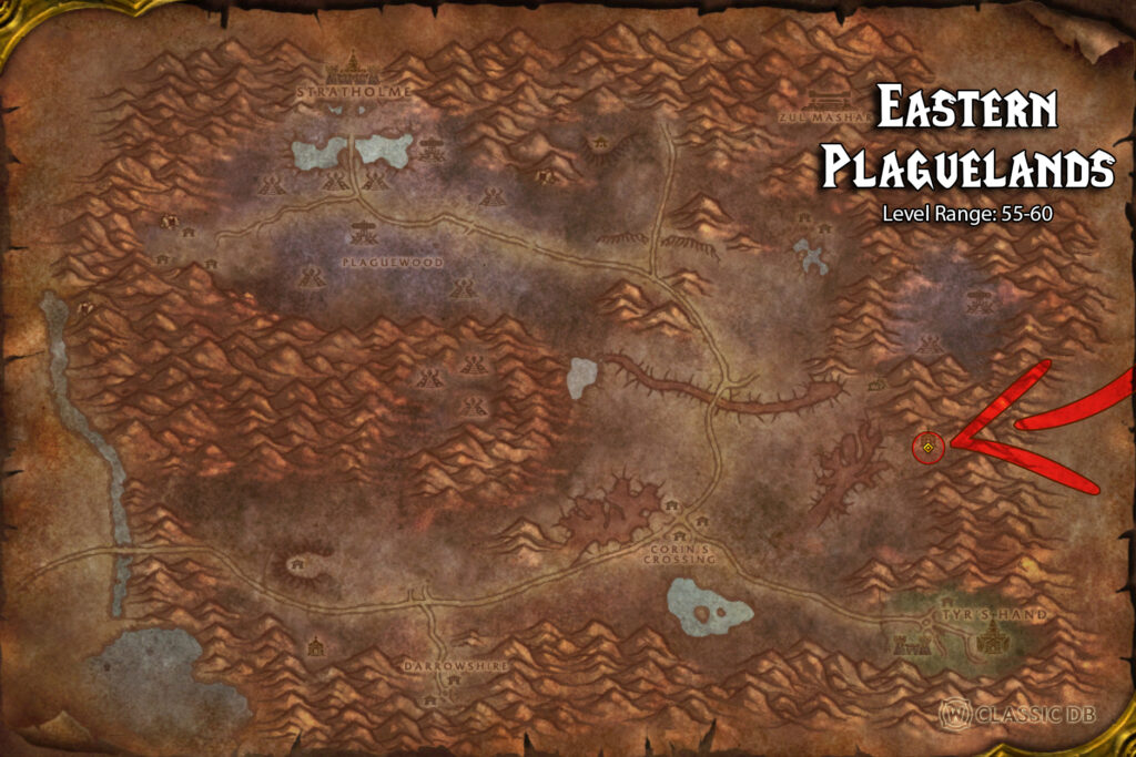 where to find arcane barrage rune in western plaguelands step 3 1