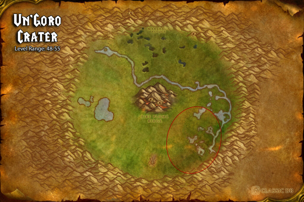 where to find improved swipe rune in ungoro crater