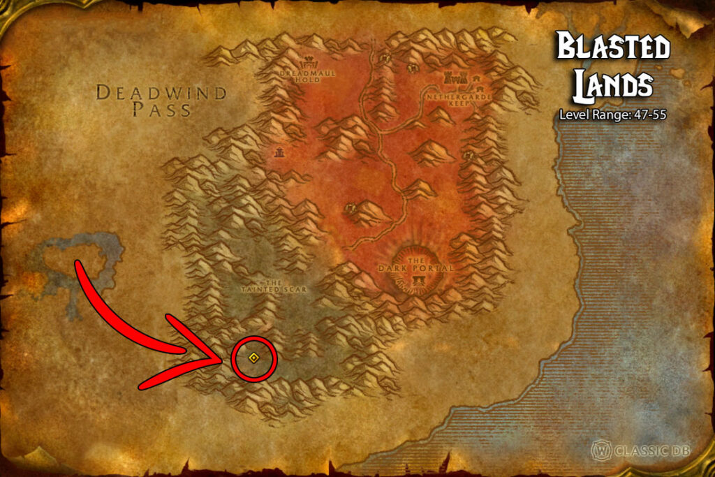 wow classic lord kazzak world raid boss location