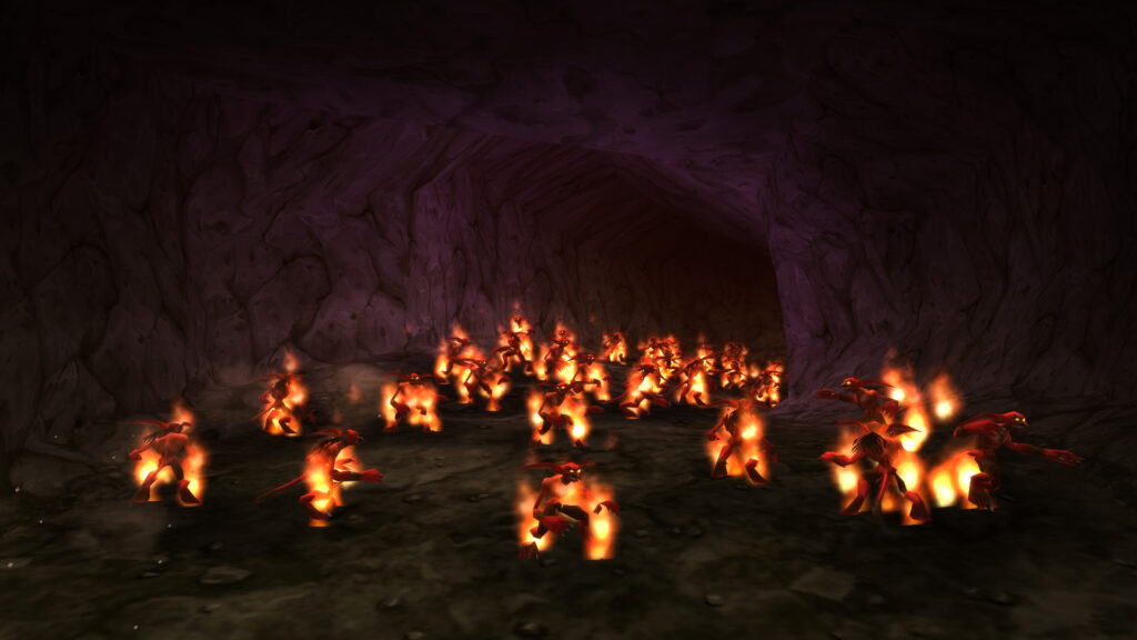 wow classic molten core flame imps