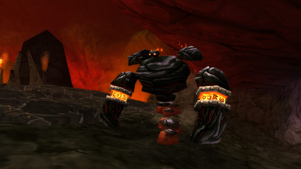 wow classic molten core lava surger