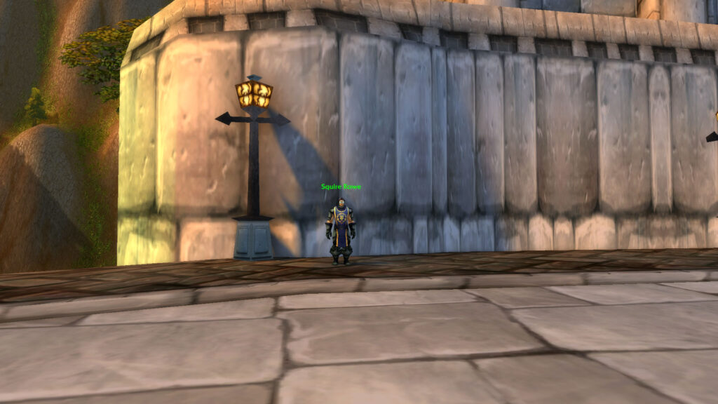 squire rowe sod valor of azeroth vendor