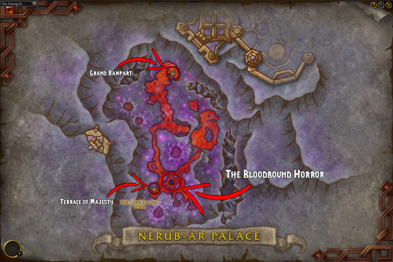 Nerub-ar Palace Raid: Entrance, Location, & Maps - World Of Warcraft ...