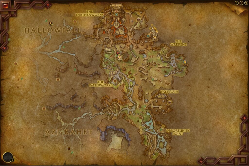 the ringing deeps map khaz algar world of warcraft the war within