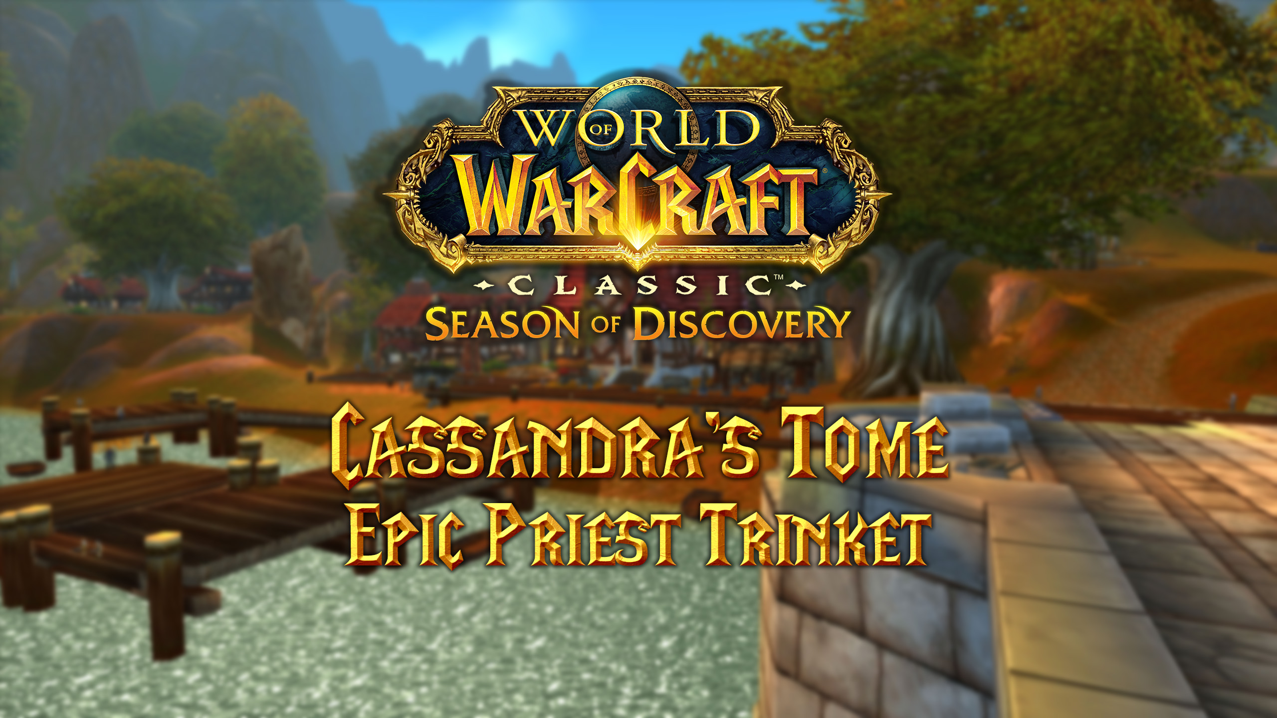 Cassandra's Tome - Epic Trinket for Priests in Season of Discovery (SoD)