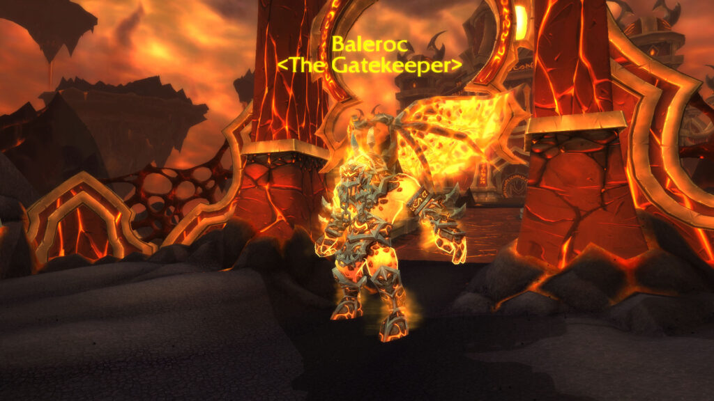 baleroc the gatekeeper firelands boss