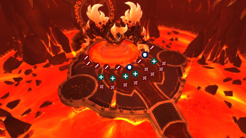 ragnaros pull positioning