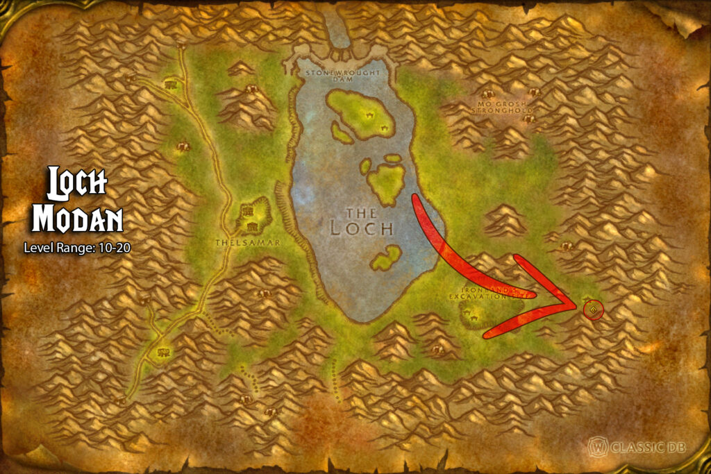 where to find beast mastery rune loch modan alliance