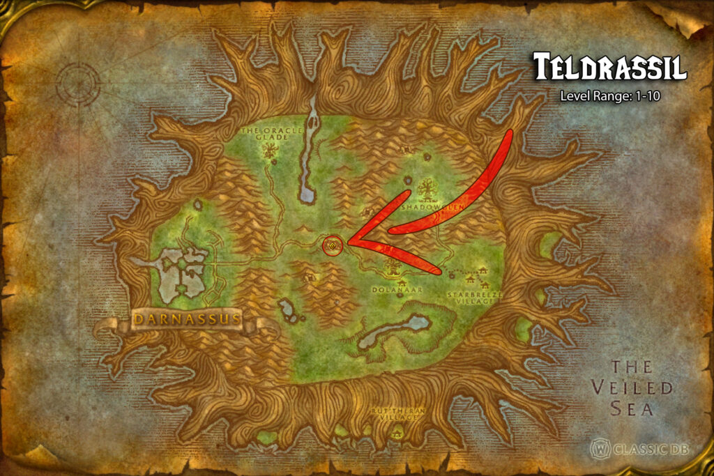 where to find void plague rune teldrassil alliance final