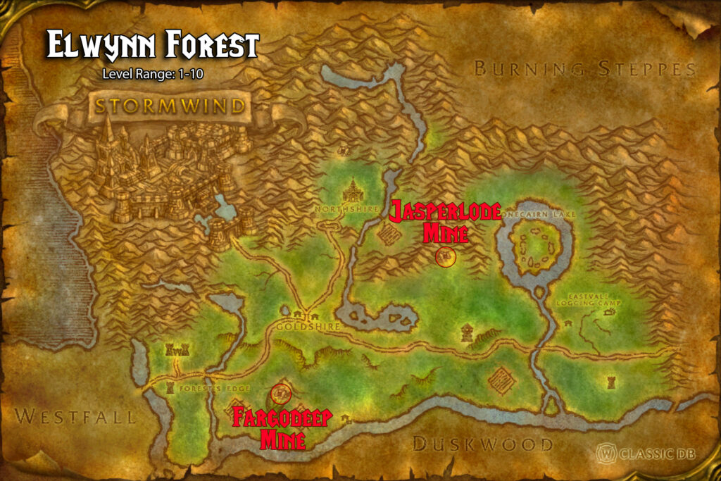 where to find the shared pain rune elwynn forest alliance