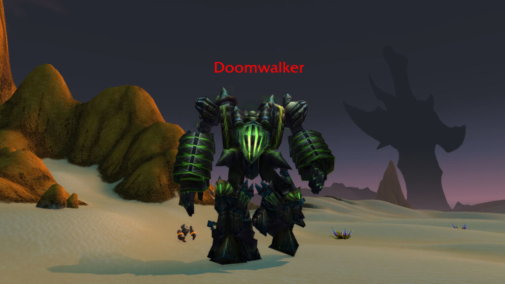 wow anniversary world boss doomwalker