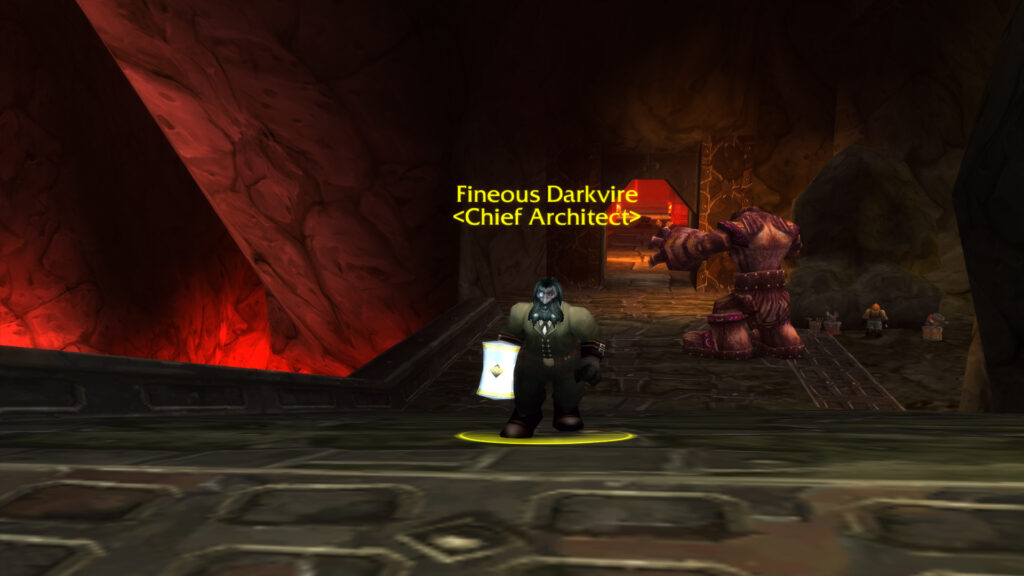 blackrock depths quests fineous darkvire