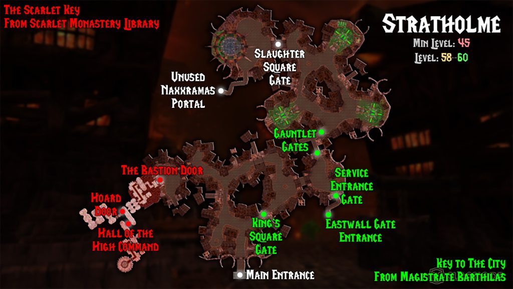 stratholme gates and doors map