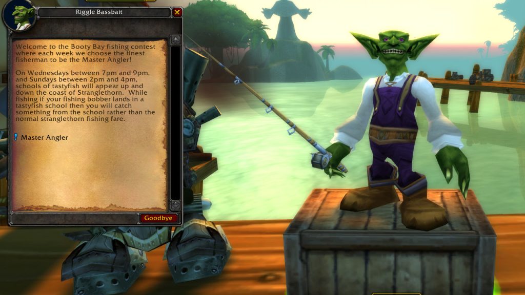 wow classic master angler quest