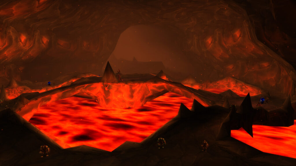 wow classic ragefire chasm lava