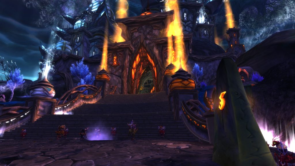 entrance with meeting stone heart of fear mists of pandaria raid guide