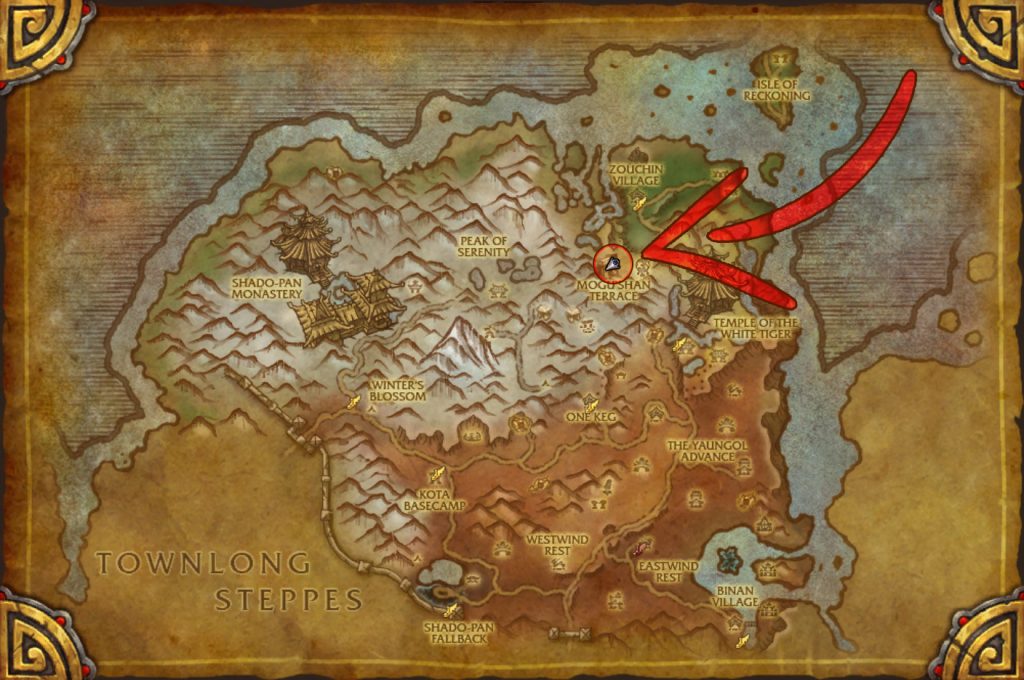 map location mogu shan vault mists of pandaria raid guide