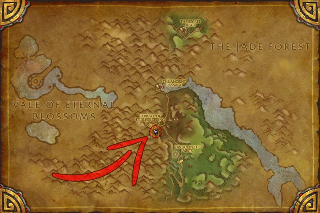 map location terrace of endless spring mists of pandaria raid guide